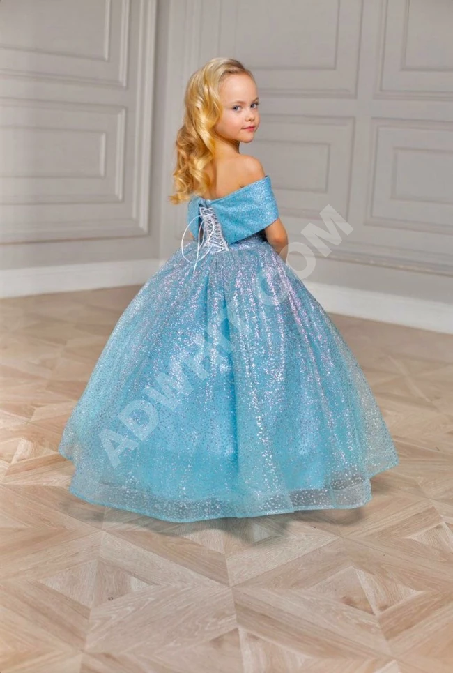 فستان بناتي فاخر 