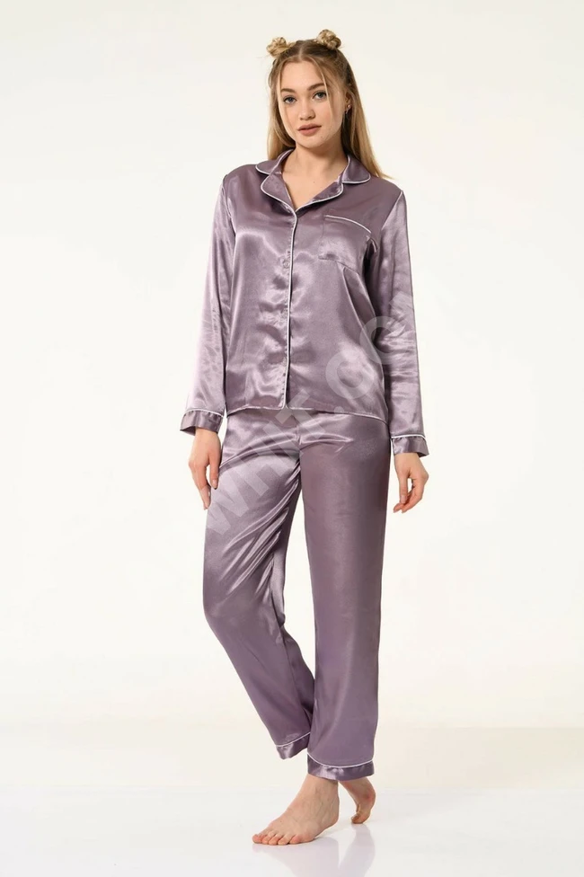 بيجاما نسائية ساتان حرير 
