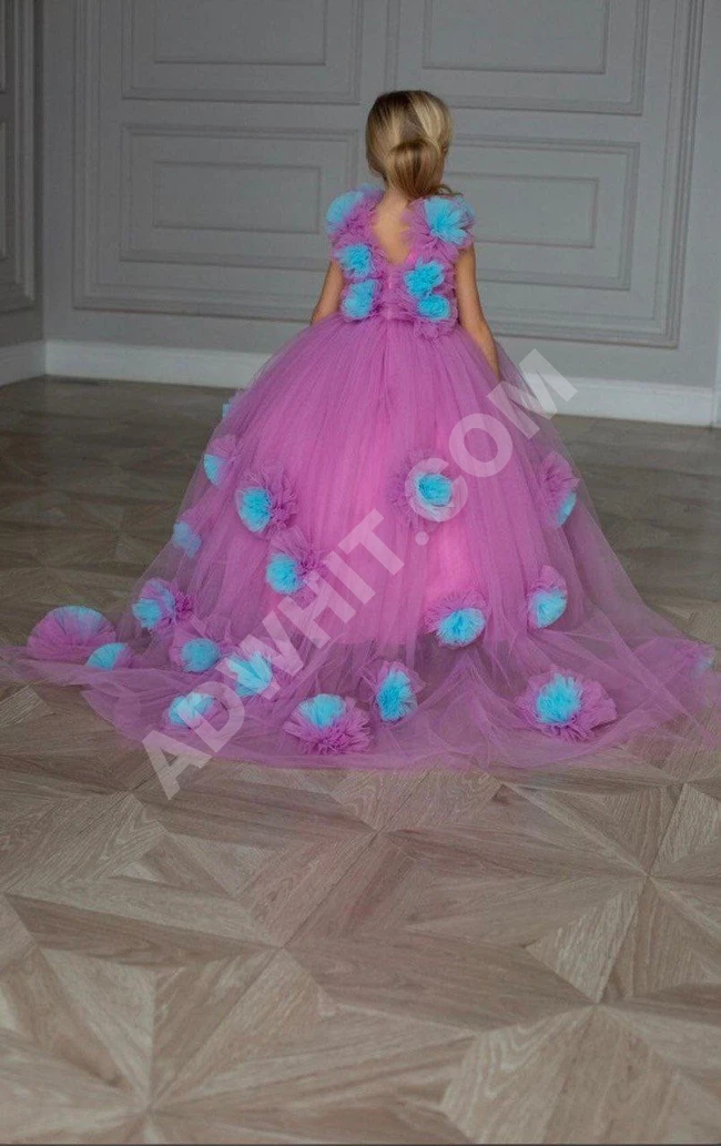 فستان بناتي فاخر 