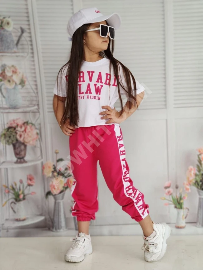 طقم رياضي بناتي 