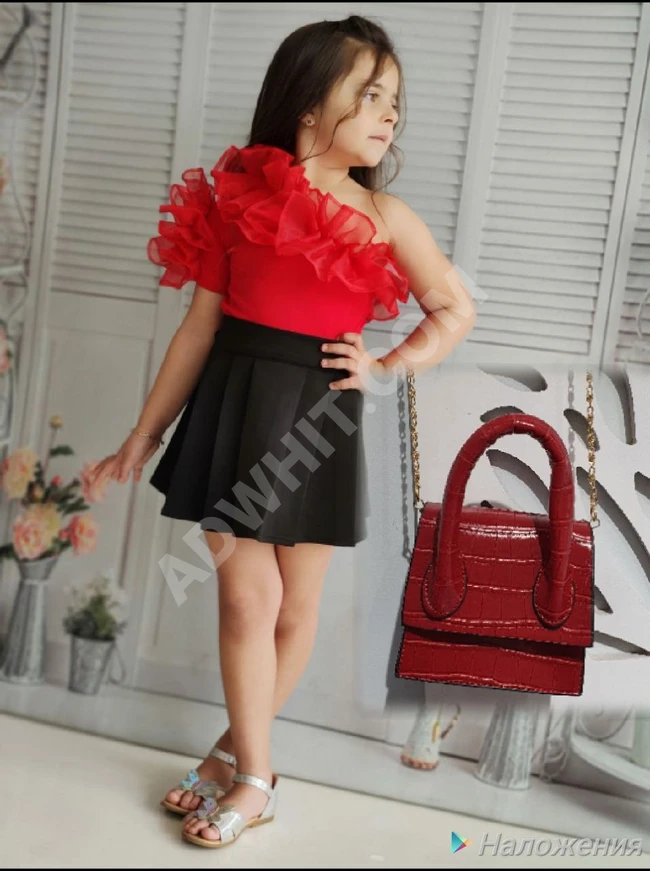 طقم بناتي صيفي 