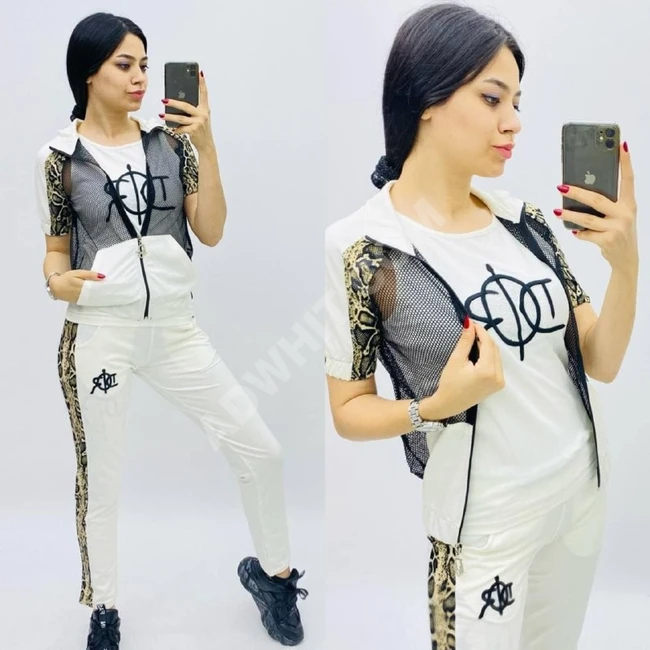 بيجاما نسائية ثلاث قطع 