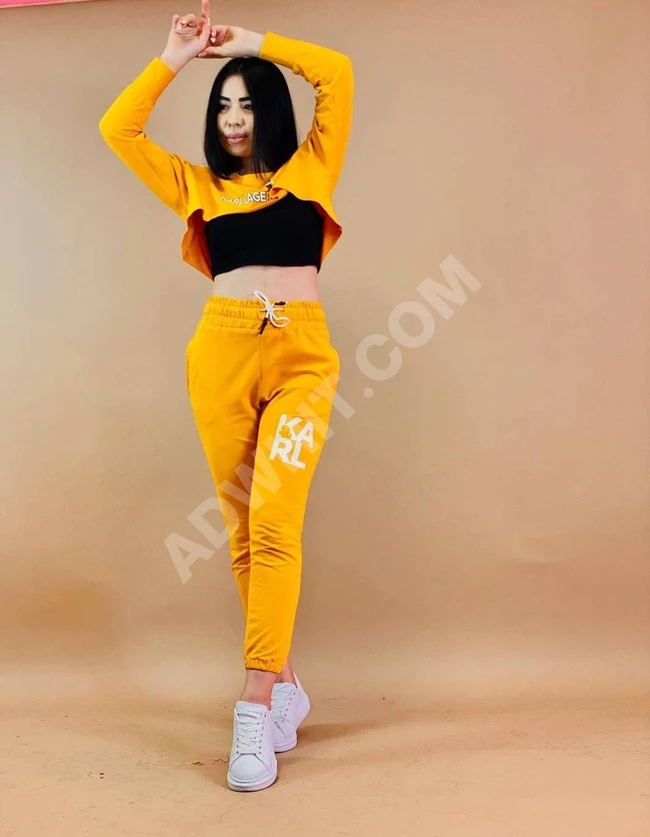 بيجاما نسائية ثلاث قطع 