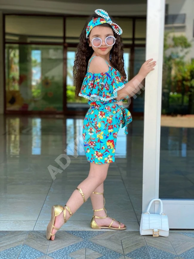 طقم صيفي بناتي 