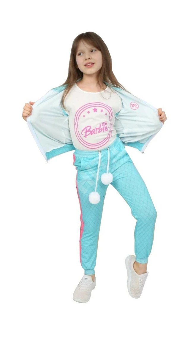 بيجاما بناتي ثلاث قطع 