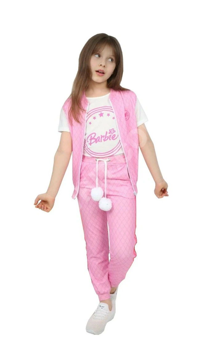 بيجاما بناتي ثلاث قطع 