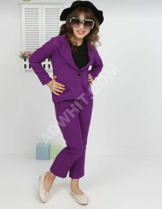 طقم بناتي رسمي 