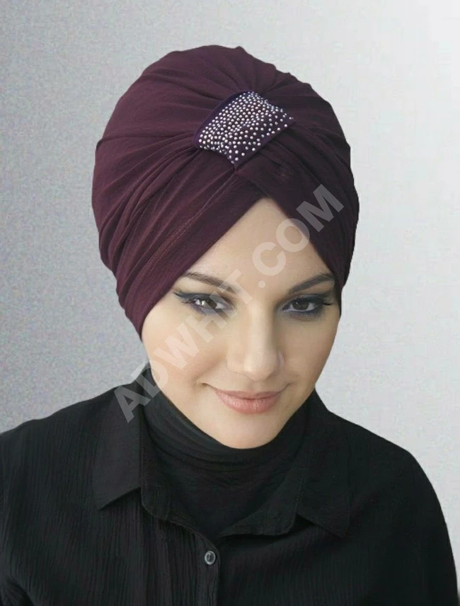 توربان للمحجبات متوفر بألوان متعددة 