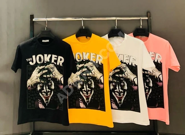 تيشرتات رجالية بأشكال وألوان مختلفة 