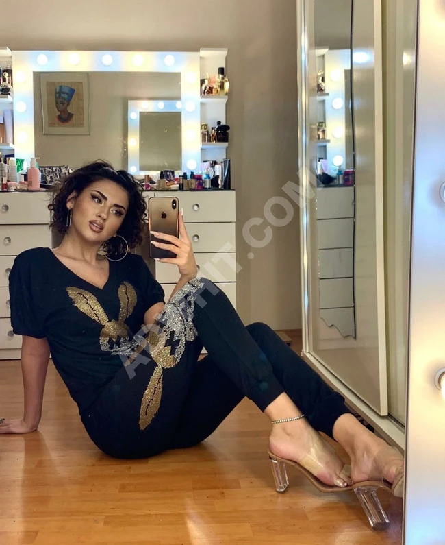 بيجاما نسائية راقية بمقاسات كبيرة 