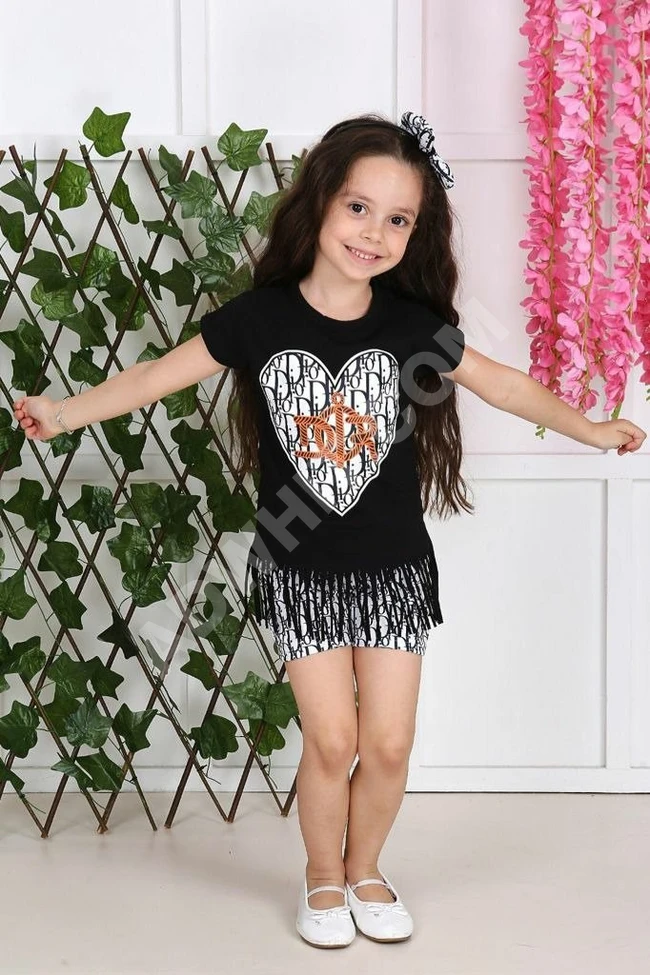 طقم بناتي صيفي 