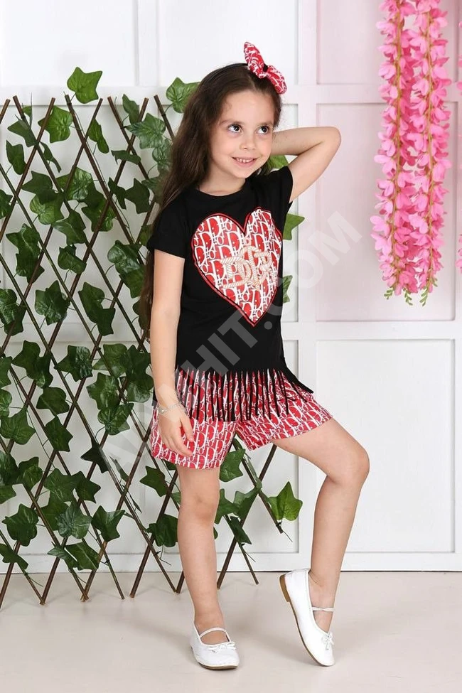 طقم بناتي صيفي 