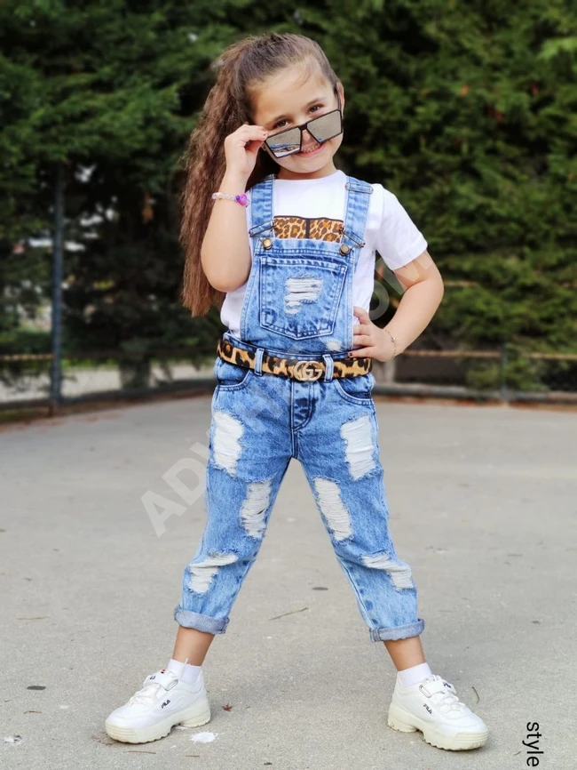 افرول جينز بناتي 