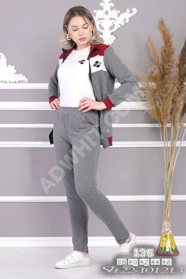 بيجاما نسائية ثلاث قطع 