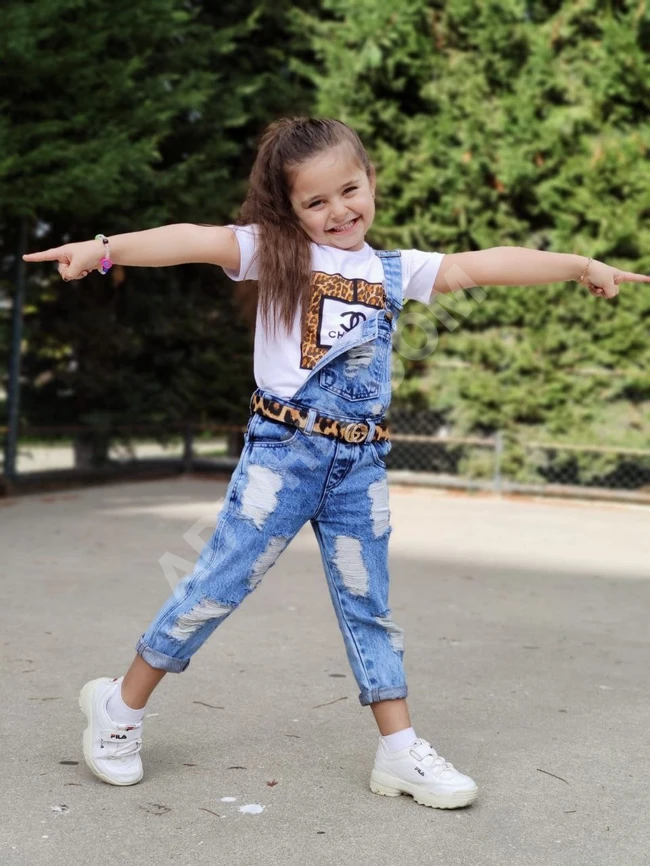 افرول جينز بناتي 