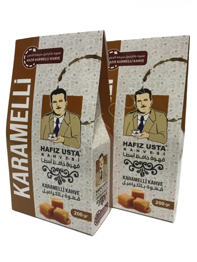 Hafız Usta Kahvesi - Karamel Kahve 200 gr X 2 adet