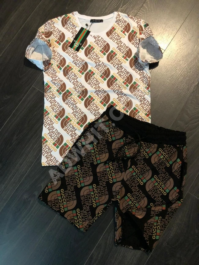 طقم رجالي قطعتين 