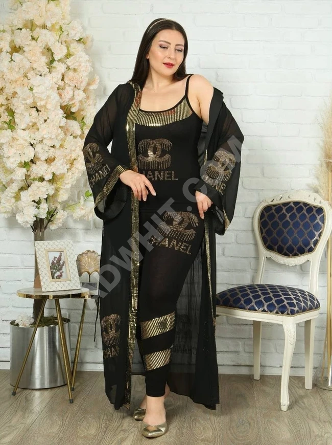 بيجاما نسائية ثلاث قطع