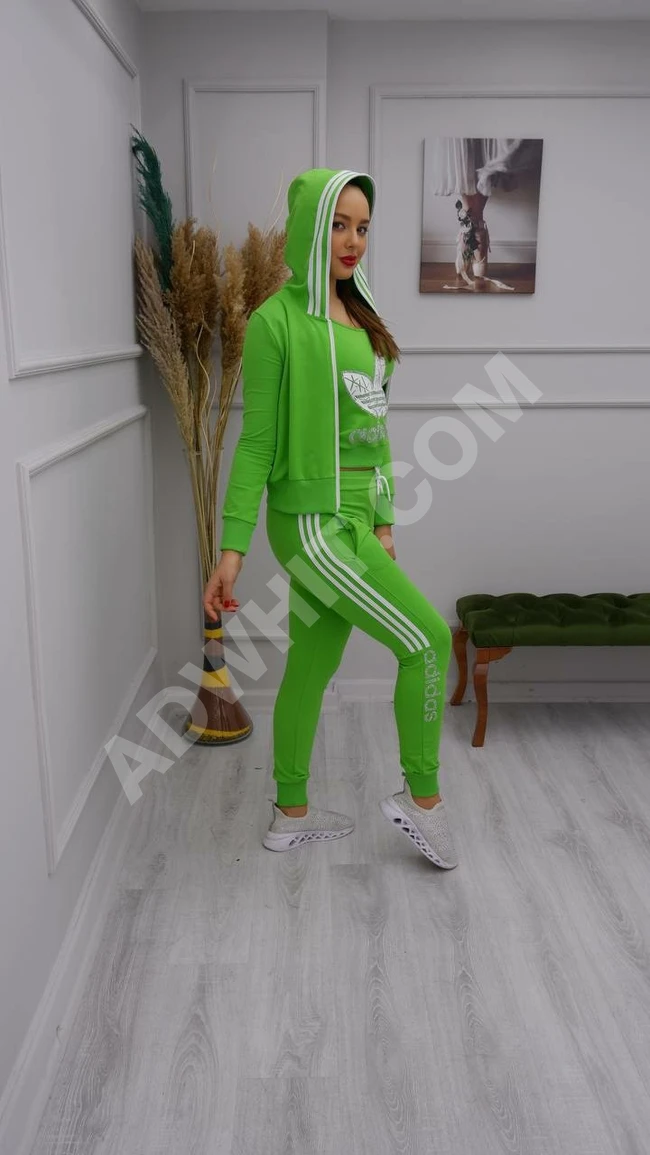 بيجاما نسائية ثلاث قطع 