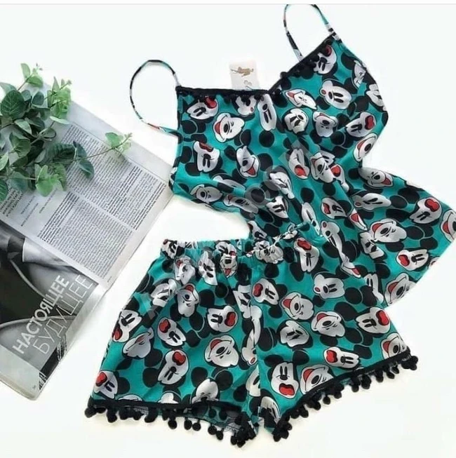 بيجاما نوم شورت نسائية 