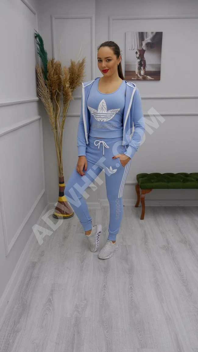 بيجاما نسائية ثلاث قطع 