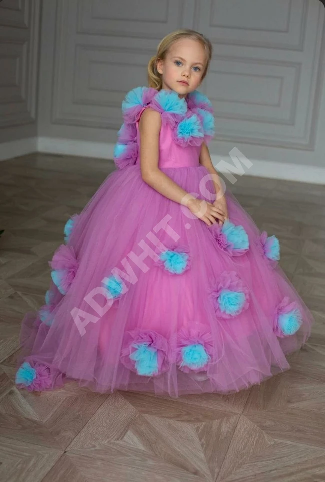 فستان بناتي فاخر 