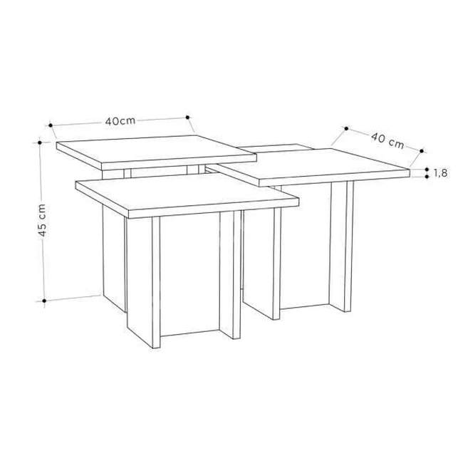 طاولة ضيافة - موديل GRADE