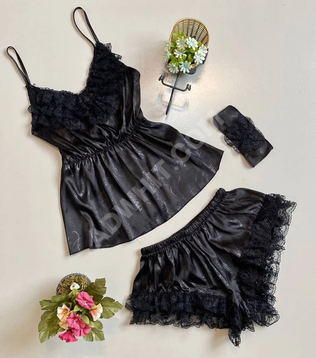 لانجري نسائي ثلاث قطع 