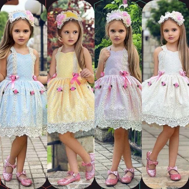 فستان بناتي كيوت 