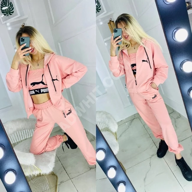 بيجاما نسائية ثلاث قطع 