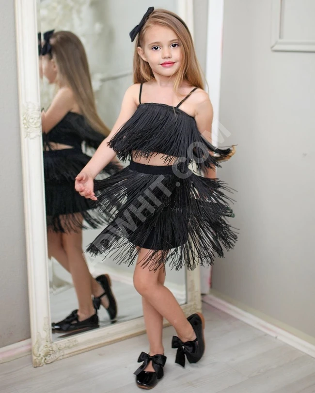 طقم بناتي قطعتين 