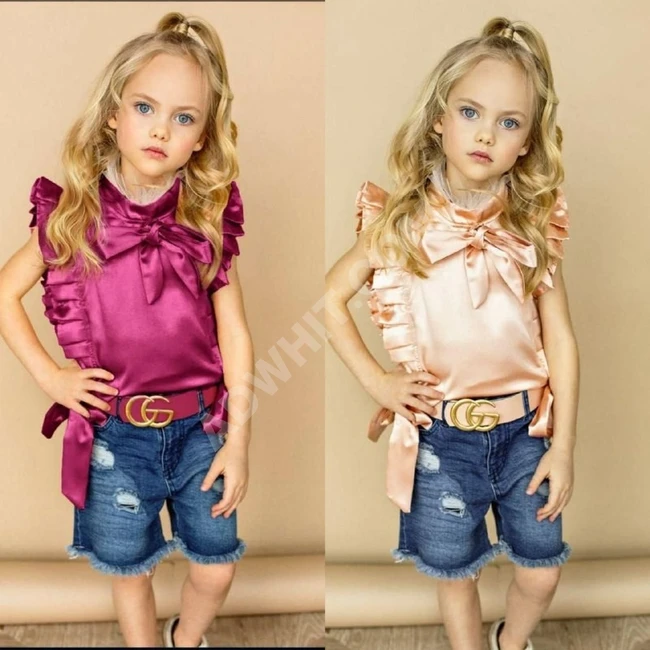 طقم بناتي صيفي 