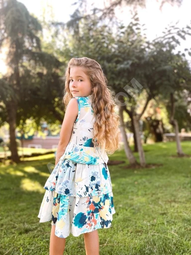 فستان بناتي راقي