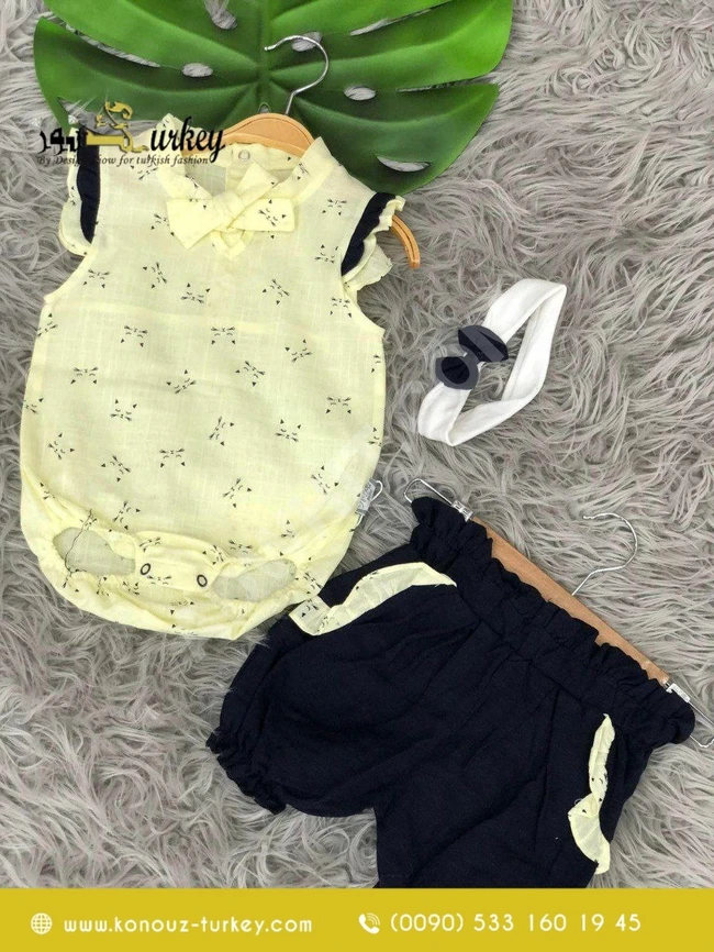 طقم بيبي ثلاث قطع