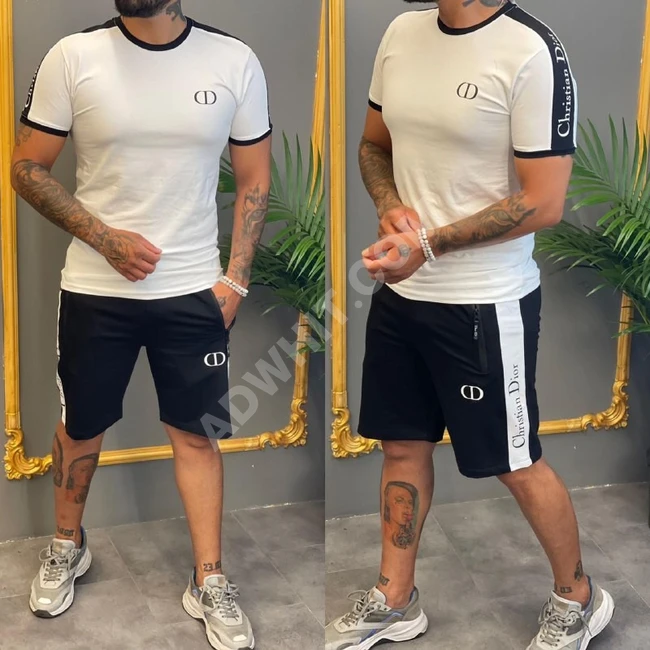 بيجاما رجالية شورت مع كنزة 