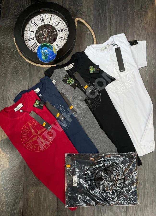 تيشرت رجالي بألوان مختلفة