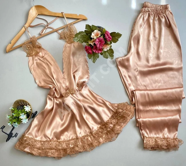 لانجري نسائي قطعتين