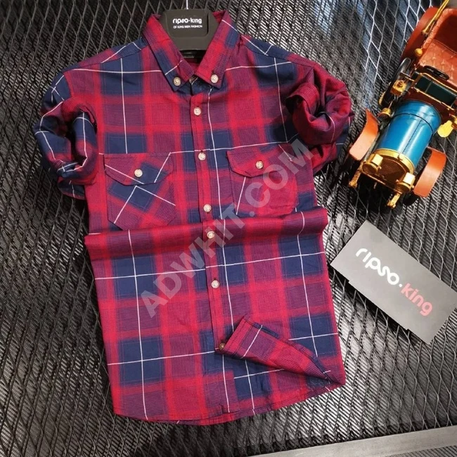 قميص رجالي بألوان متعددة