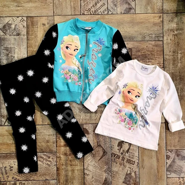 بيجاما بناتي ثلاث قطع 