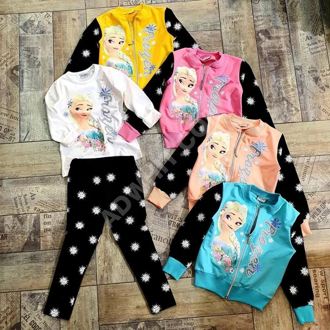 بيجاما بناتي ثلاث قطع 