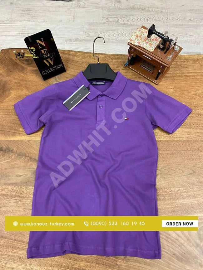 تيشرت رجالي بألوان مختلفة