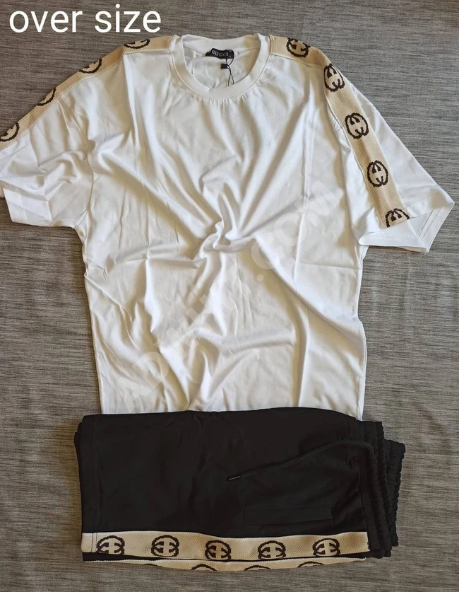 بيجاما رجالية شورت قطعتين