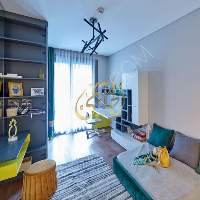 شقة مميزة فاخرة 1+3 للبيع بأرقى المناطق في مجمع باسطنبول مسلك
