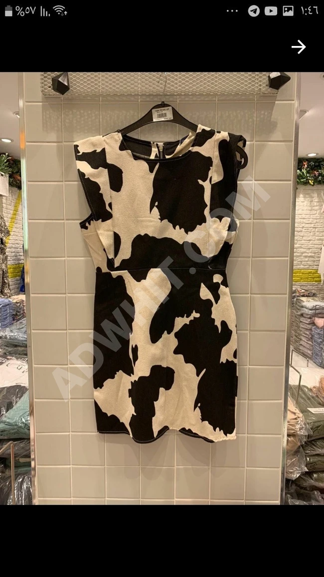 فستان نسائي قصير 