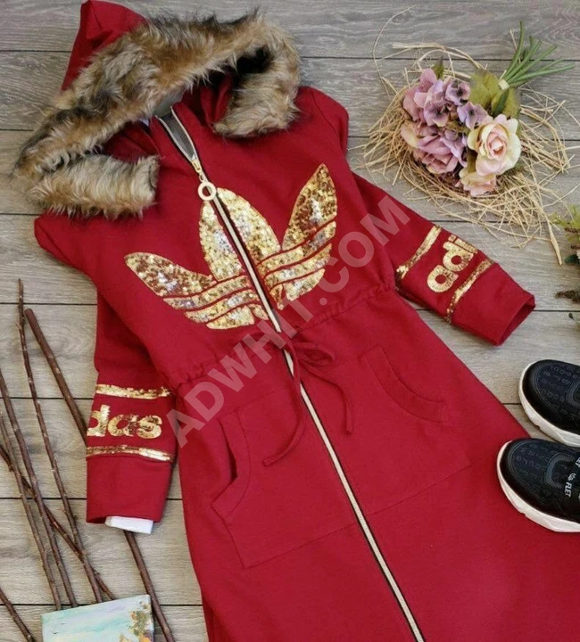 جاكيت سبور نسائي طويل للمحجبات