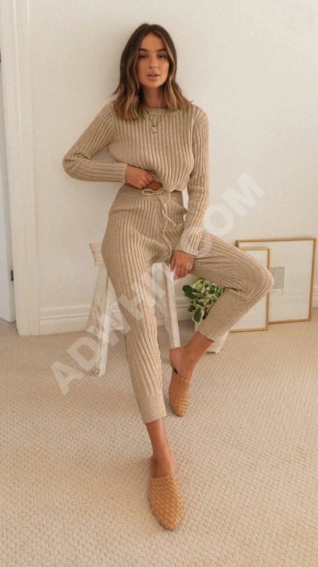 طقم نسائي شتوي كاجوال 