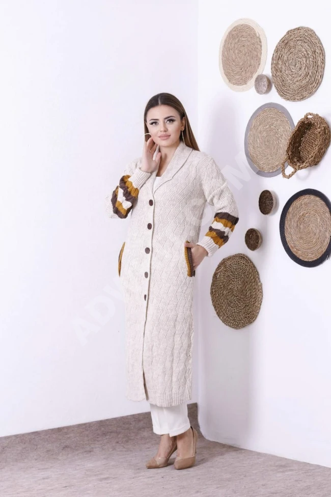 جاكيت صوف نسائي 