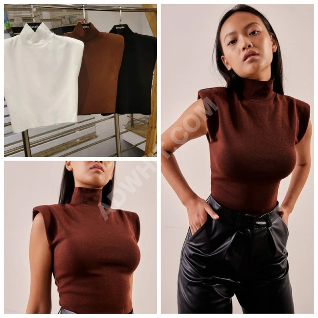 كنزات نسائية قصيرة 