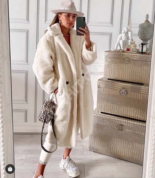 جاكيت فرو شتوي نسائي