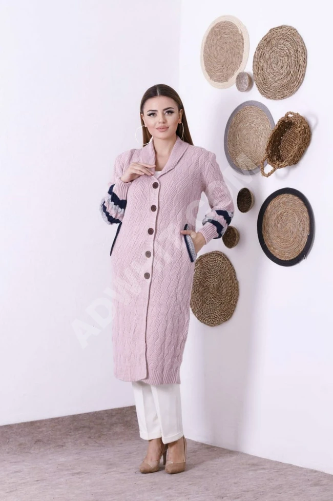 جاكيت صوف نسائي 